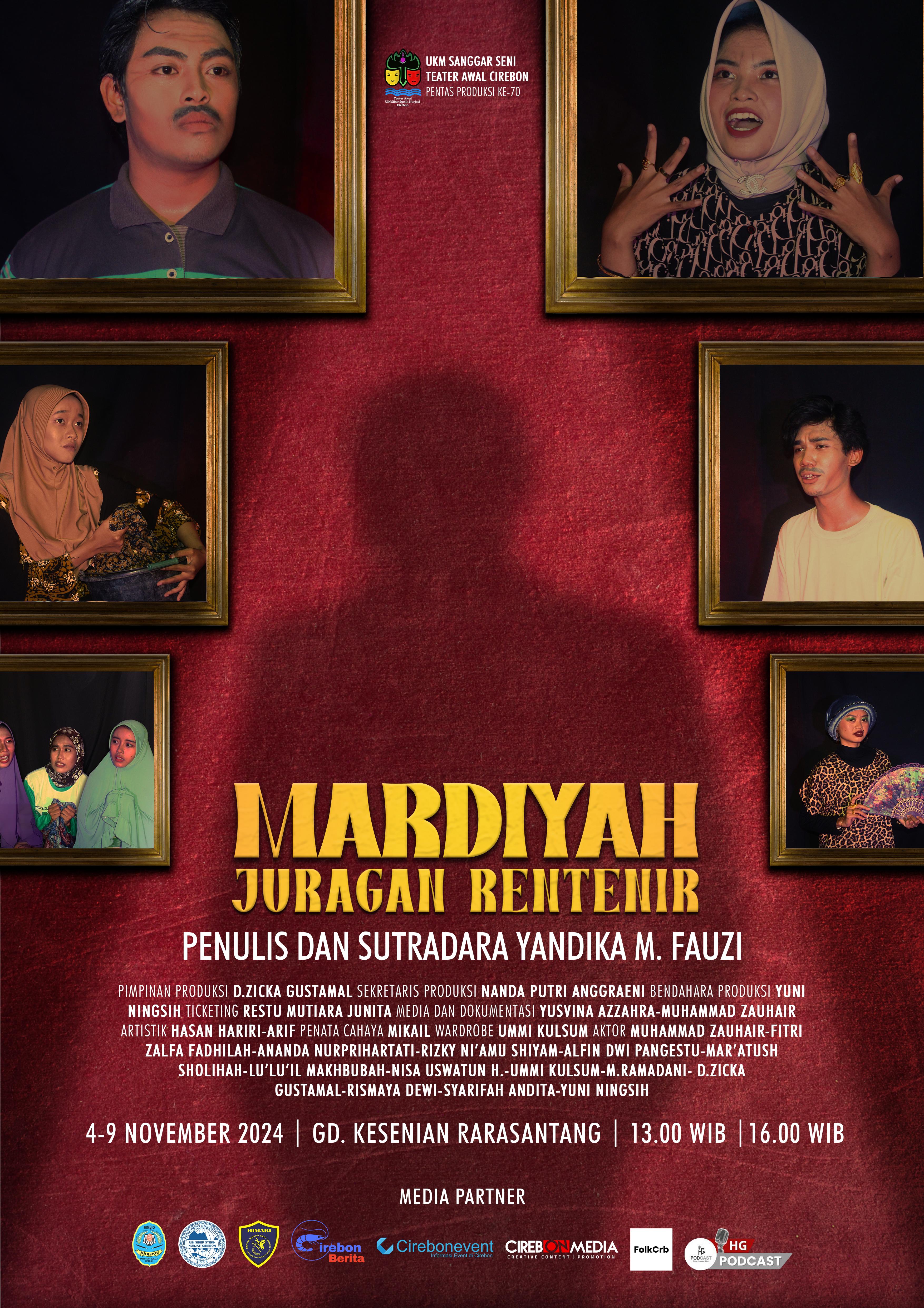 Banner Mardiyah Juragan Rentenir 