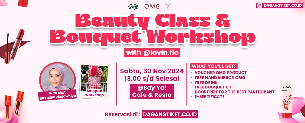 Banner Beauty Class & Bouquet Workshop