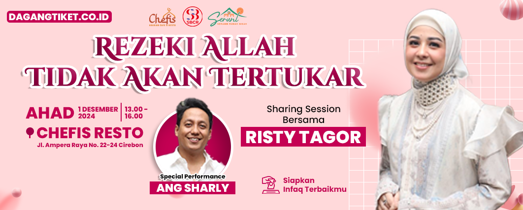Banner Sharing Session Bersama Risty Tagor