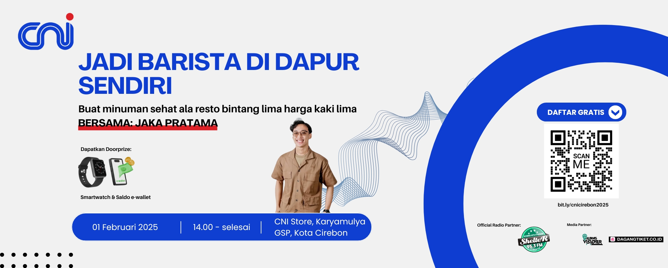 Banner Workshop : Jadi Barista Di Dapur Sendiri