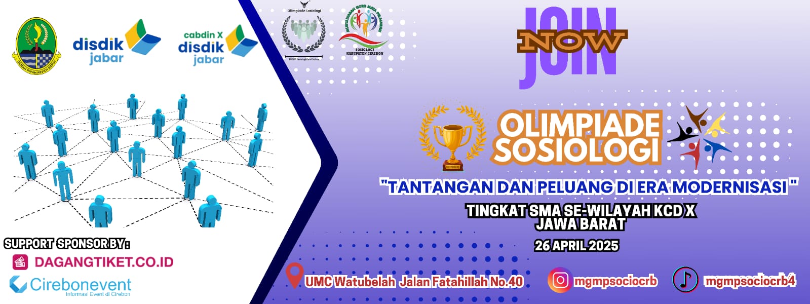 Banner Olimpiade Sosiologi 2025