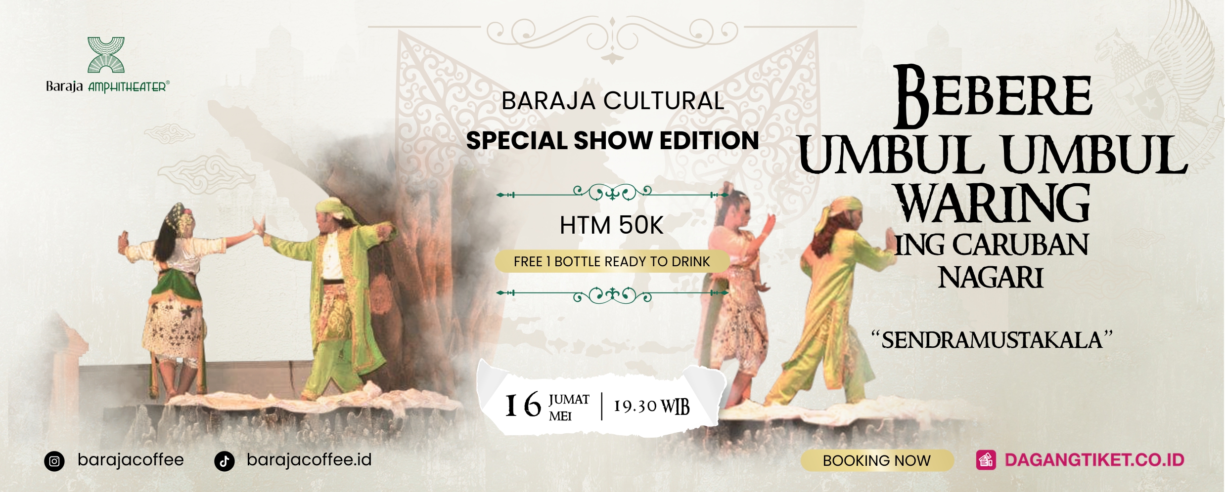 Banner Baraja Cultural : Special Show Edition (Bebere Umbul - Umbul Waring Ing Caruban Nagari)