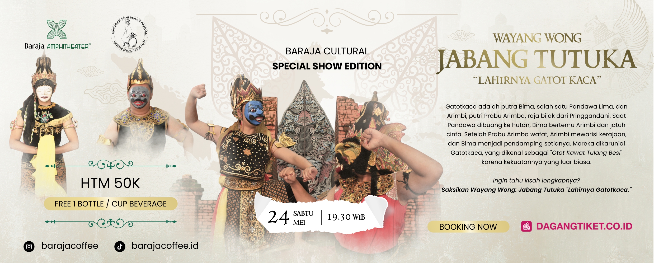 Banner Special Show : Jabang Tutuka Lahir Gatot Kaca