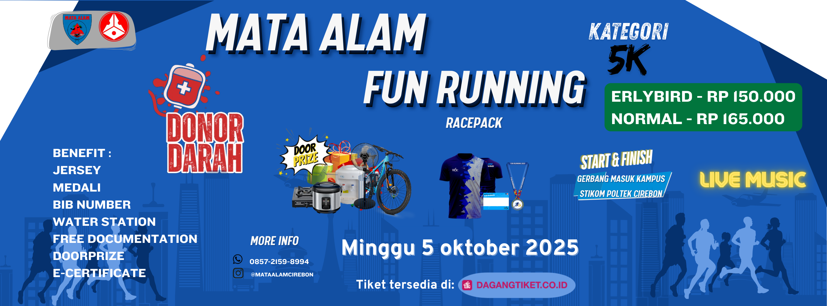 Banner Mata Alam Fun Running