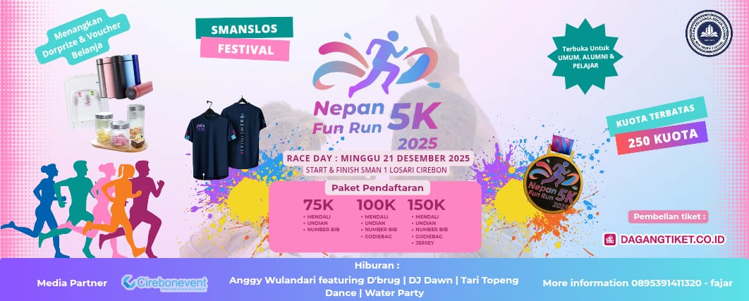 Banner NEPAN FUN RUN 5K